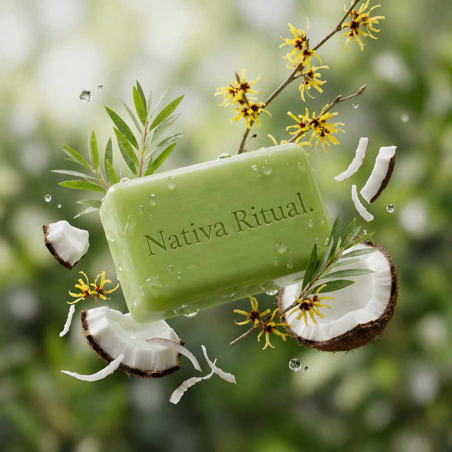 Jabón Purificante Antifúngico Nativa Ritual — árbol de té natural